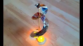 Science Experiment - Heat Powered Turbine