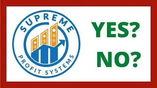 Supreme Profit Systems Review - Legit System?