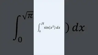 Integrating sin(x^2) #maths #integration #integral