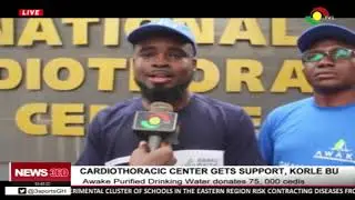 Awake purified drinking water donates 75,000 cedis to 'One4life' campaign