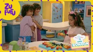 Cafe bonbon: The unicorn dines | From episode 2 | Zufufu