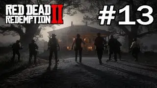 Red Dead Redemption 2 #13: Atacando a Mans&atilde;o dos Braithwaite!!! [PC - S&eacute;rie - 2K]