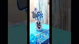 Frozen Theme Birthday Decorations at home | Balloon Garland | Frozen Disney Birthday