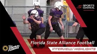 Sports Central &ndash; Florida State Alliance Football Championships &ndash; Interview/Highlights