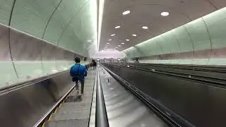 LIRR @GCT: On the long escalator