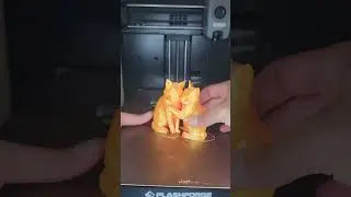 Satisfying 3D Print Release &ndash; Twisting the Plate (Perfect Crack Sound)