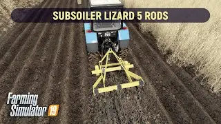 [FS19 v1.7.1] Subsoiler Lizard 5 Rods (v1.0.0)