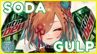 Shiki Miyoshino Drinking Mountain Dew ASMR  【PRISM Project/美吉野しき 】#PRISMclips