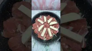 Томленое мясо на сковороде #рецепт #тожевкусно #food #готовимподомашнему #еда #рекомендации