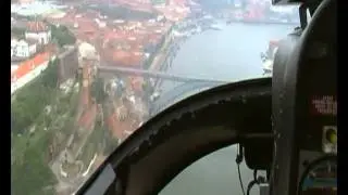 Heli ride over Porto city - Passeio de Heli no Porto