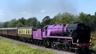 34027 &lsquo;Taw Valley&rsquo; Purple Debut + timetabled services&mdash; Severn Valley Railway - 14/05/22