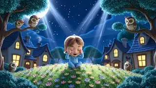 Moonbeam Counting with Five Little Owls 🦉 | Nursery Rhymes for Kids & Baby Songs