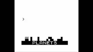 Planets (ZX81 Cassette 50 Game 37)