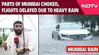 Waterlogging Mumbai | Mumbai Reels Under Heavy Rain For 4th Day, Waterlogging Brings City To Halt