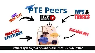 @PTE Peers Live Practice Session, Write from Dictation and Q&A #pte  #writefromdictation