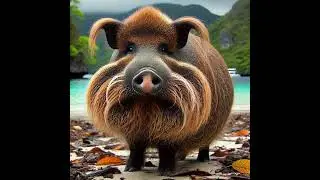 Palawan Bearded Pig