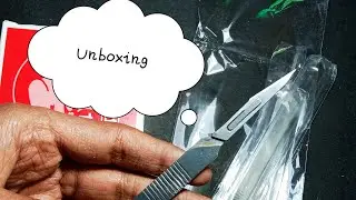 UNBOXING / PENCIL CARVING TOOLS @Adityamicroartist