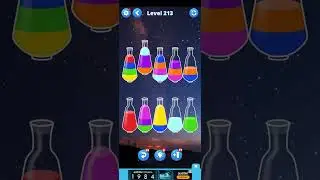 Water Sort &ndash; Color Puzzle Game &ndash; Level 213 | Color Puzzle Challenge