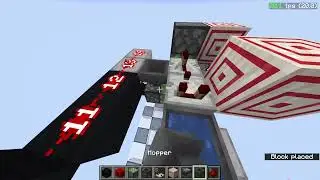 1x2 Hipster door tutorial by Nothing_wuz_Found - Minecraft 1.21.8