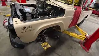 Ford 1960s F100 disc brake conversion  front