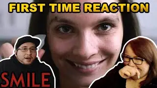 SMILE (2022) MOVIE REACTION! First Time Watching w/ Wifey!