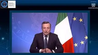 Draghi: «Grazie ai vaccini vediamo la fine della pandemia»
