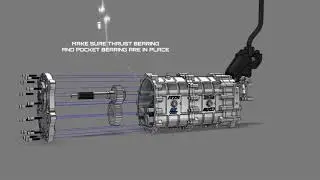 6XD Sequential Gearbox Quick Headset (Drop Gear) Changes