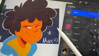 How To Draw: Max from Camp Camp