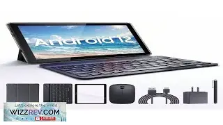 10.1 Inch Android 12 Tablet 2 In 1 Tablets With Keyboard Mouse Review