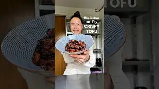 Crispy Tofu Without Frying | My Everyday Method That Actually Works
