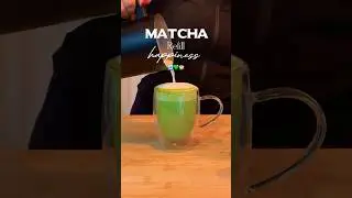 MATCHA REFILL 🍵 Daily Ritual Energy Boost ✨ #Matcha #DrinkOfTheDay #MorningRoutine #Shorts #fyp