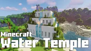 Beautiful Minecraft Water Temple #minecraft