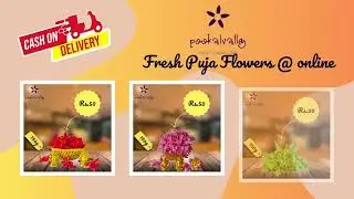 Fresh Puja Flowers at your Door Step. Order Online  pookalvalley.com