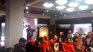 Nike dude - Lebron James  - House of Hoops Yonge St , Toronto,ON