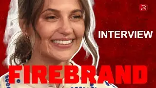 Alicia Vikander FIREBRAND Interview (2023)