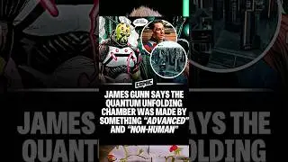 James Gunn Confirms Peacemaker&rsquo;s Quantum Unfolding Chamber is ALIEN! | Brainiac Tease Explained