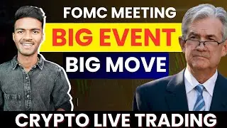 Live Analysis Fed Fomc Event | Live Trading Bitcoin & Ethereum |  17 September 2025 DeltaExchange