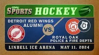 CMNtv Sports - Hockey - Royal Oak Police & Fire Dept vs Red Wings Alumni - May 11, 2024