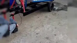 Przyczepka ATV wywrot - pilot