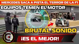 &iexcl;BRUTAL SONIDO! MERCEDES SACA PISTA EL TERROR DE LA TEMPORADA TODOS LOS EQUIPOS TEMEN DE ESTE MOTOR