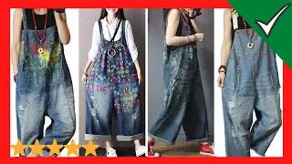 ☮ Overoles para mujer tipo Mono holgados casi hippie | Tendencia 2021