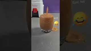pouring smoothie drink💪😂#asmr #shorts #viralvideo #youtubeshorts #shortsfeed #satisfying #highlights