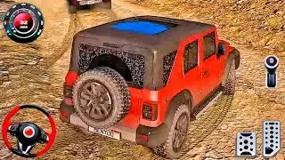 Offroad Jeep Driving Master: Bridge Building Gameplay (Part 2) - Car Game Android Gameplay