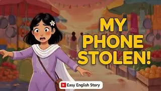 My Phone Was Stolen! 😱 English Practice Story.