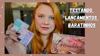TESTANDO NOVIDADES BARATINHAS - MY LIFE e UNI MAKEUP - Do amor ao ran&ccedil;o em apenas 20 minutos.