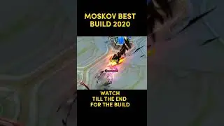 Moskov Best Build 2022 and Emblem set #shorts #mlbb