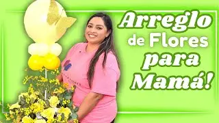 Artificial flower arrangement for Mom 🌼