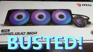 Can it be fixed? MSI Coreliquid 360R AIO Watercooler