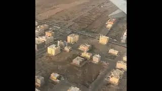Beautiful landing in Jizan Airport