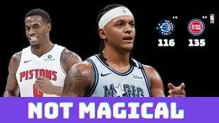 ROUGH Start For Orlando Magic To NBA Season | Pistons Drop Magic To 1-4